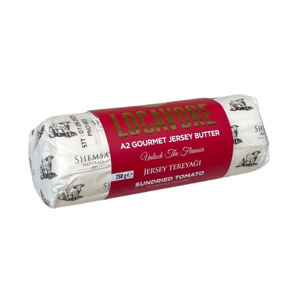 Jersey Tereyağı 250 gr. – Kurutulmuş Domatesli